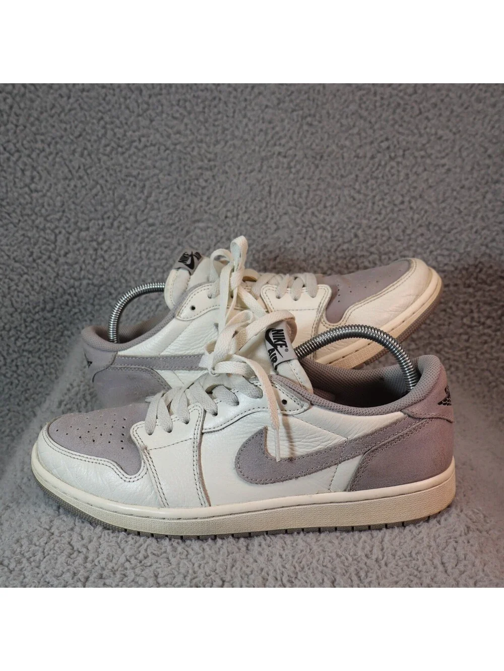 Air Jordan 1 Retro OG Low Atmosphere Grey Men Sz 10